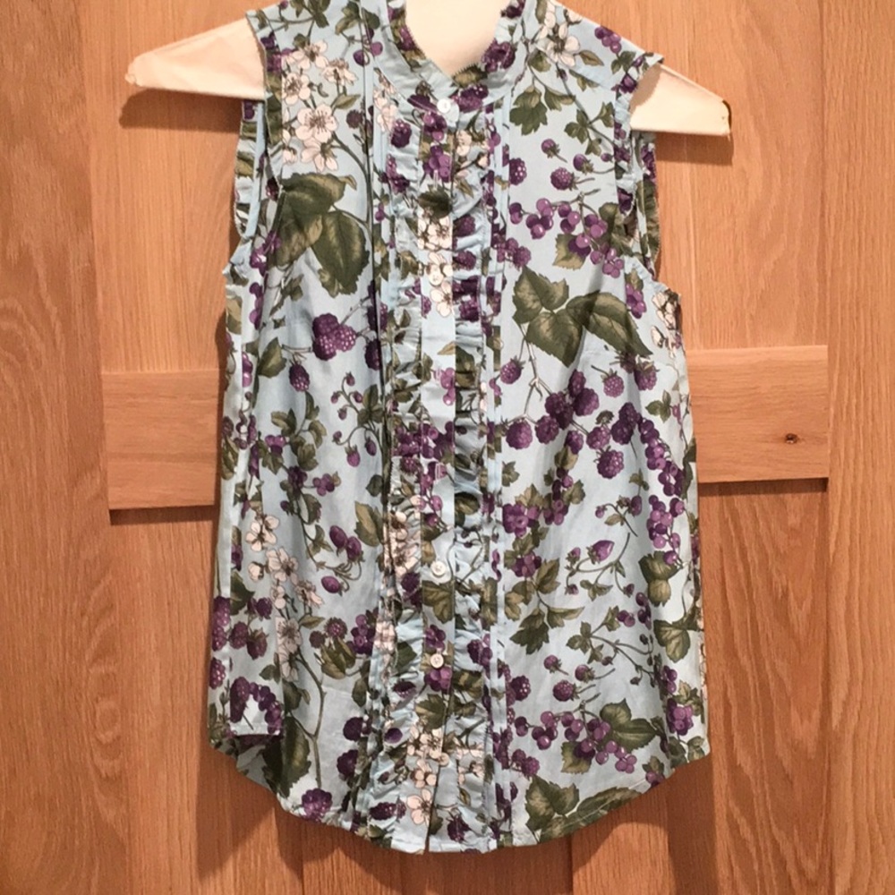 Silk J Crew top